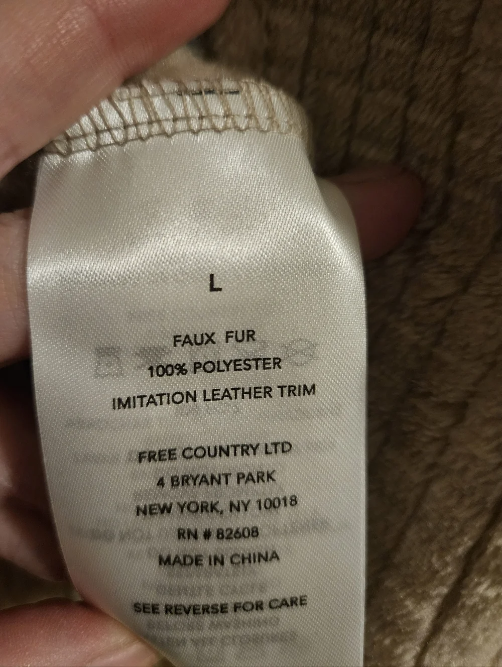 Free Country Grid Butter Pile Anorak Jacket